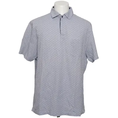 Polo shirt (Blue, White, Red) from Eterna Cotton