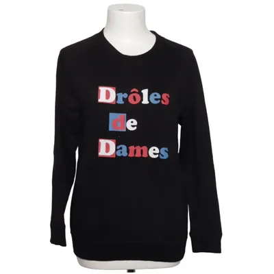 Sweatshirt (Noir, Multicolore) de La Petite Francaise Coton, Polyamide, Viscose