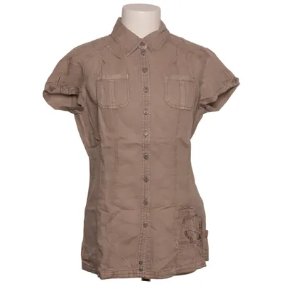 Short sleeve shirt (Gray) from Soccx Cotton, Linen