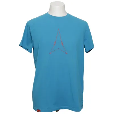T-shirt (Blue) from Atomic Cotton, Elastane, Polyester