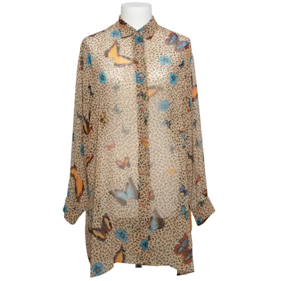 Blouse (Beige, Multicolored) from Kenzo Jungle Polyester