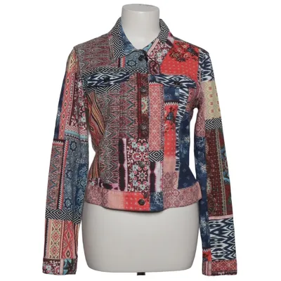 Jacket (Blue, Red, Multicolored) from Desigual