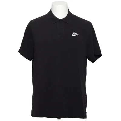 Polo shirt (Black) from Nike Cotton