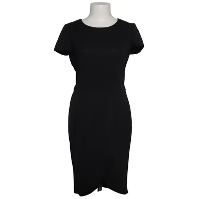 Jurk (Zwart) van Usha Polyester, Viscose