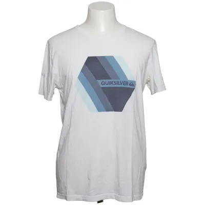 T-shirt (Wit, Blauw) van Quiksilver Katoen