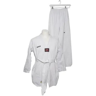 Kampsportsdräkt (Vit) från Actionwear Bomull, Polyester