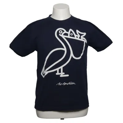 T-shirt (Blue, White) from Bo Bendixen Cotton