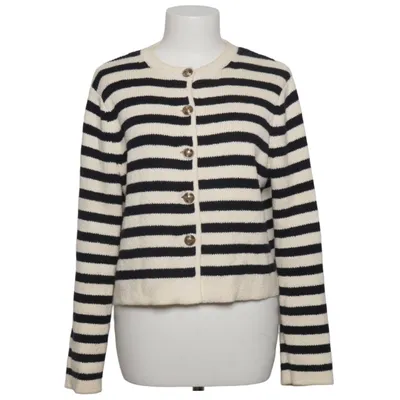 Cardigan (Zwart, Beige) van Massimo Dutti Katoen