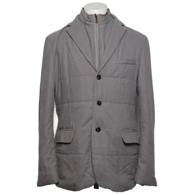 Jacket (Gray) from Dan John Elastane, Polyester, Viscose