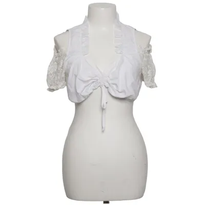 Dirndlblus (Vit) från Birkhahn Mode Bomull, Polyester