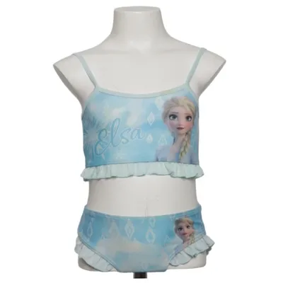 Bikini (Blauw, Wit) van Disney Elastaan, Polyester