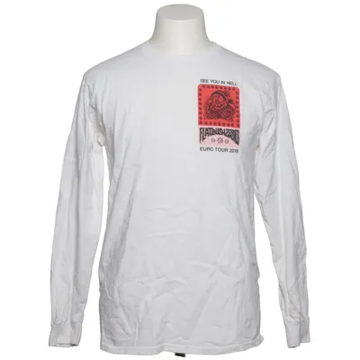 Long sleeve T-shirt (White) from Gildan Cotton