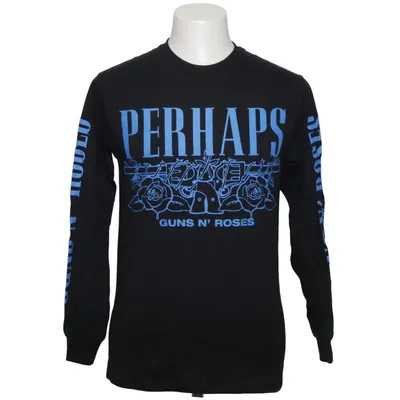 T-shirt (Noir, Bleu) de Guns n' Roses Coton