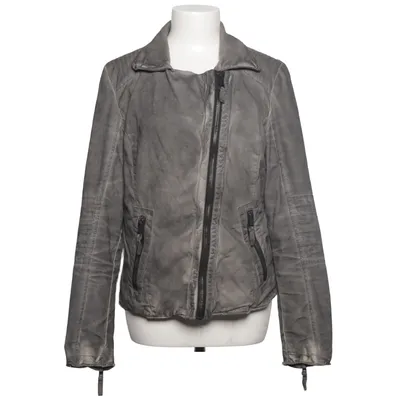 Veste de motard (Gris) de Proud Coton, Polyester