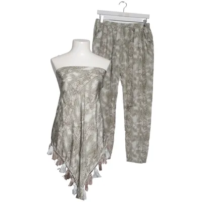 Set (Green, Beige) from Dea Kudibal Cotton, Silk