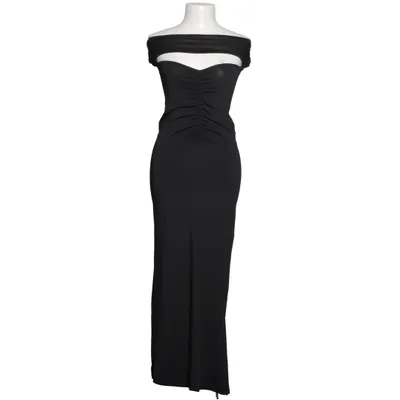 Halterneckklänning (Svart) Elastan, Polyester