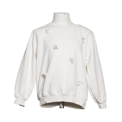 Collegetröja (Vit) från H&M Bomull, Polyester