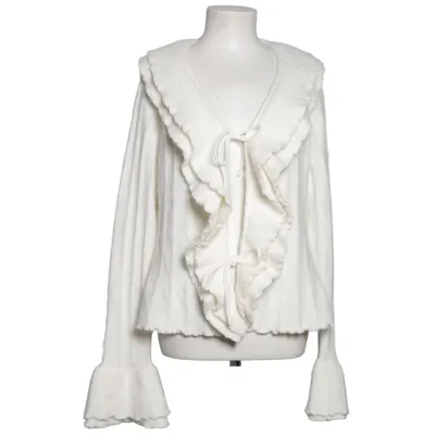 Kofta (Vit) från NA-KD Akryl, Elastan, Polyester, Ull