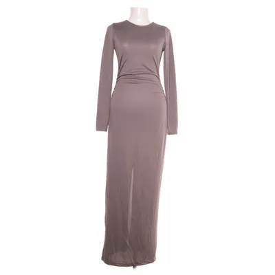 Maxi dress (Gray) from NA-KD Polyester, Elastane