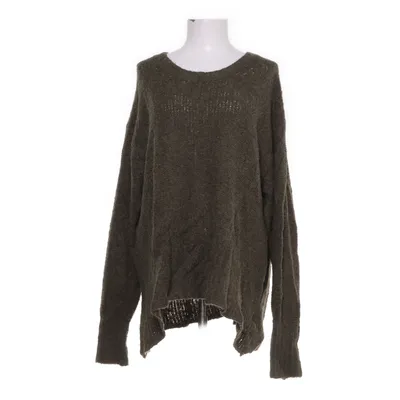 Sweater (Green) from Blue Alpaca wool, Cotton, Nylon, Elastane