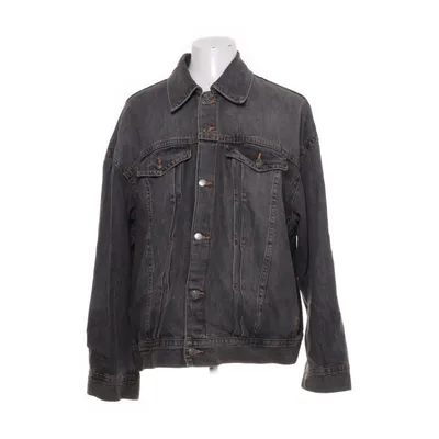Denimjakke (Grå) fra Weekday Bomuld
