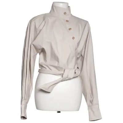 Omlottblus (Beige) från Lis Bonne Atelier Bomull, Elastan