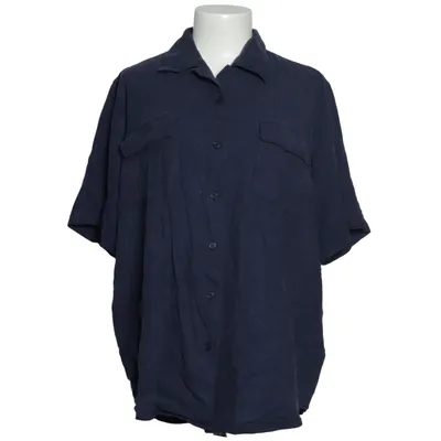 Short sleeve shirt (Blue) from Jarvi Muoti Silk