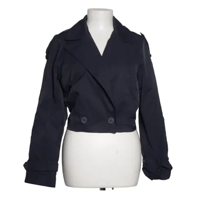 Jacket (Blue) from Bershka Cotton, Polyamide