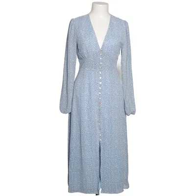 Dress (Blue, White) from Adoore Polyester