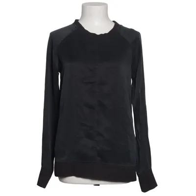 Collegetröja (Svart) från T by Alexander Wang Silke
