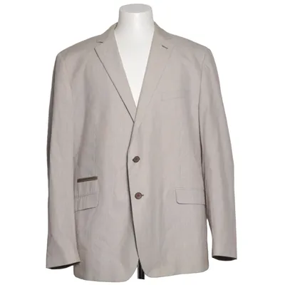 Blazer (Beige) de Stns Coton, Polyester