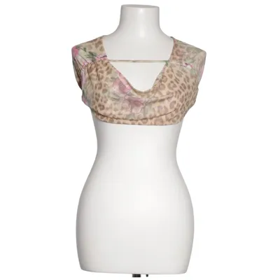 Crop top (Brun, Rosa, Flerfärgad) från Tiger Mist Elastan, Polyester