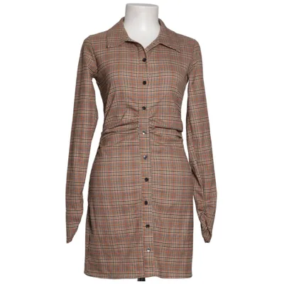 Skjortklänning (Brun, Flerfärgad) från Zara