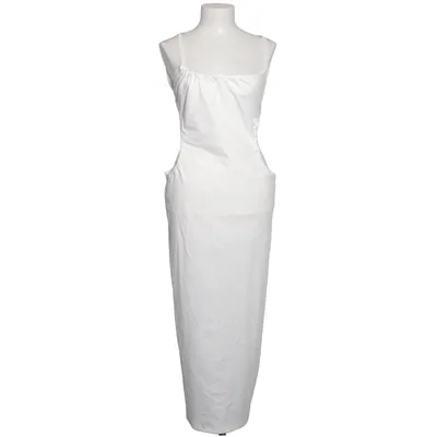 Långklänning (Vit) Elastan, Polyester