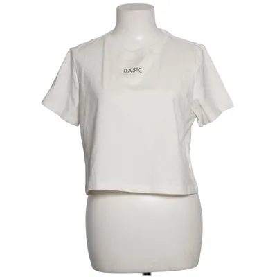 T-shirt (Vit) från H&M Bomull, Elastan