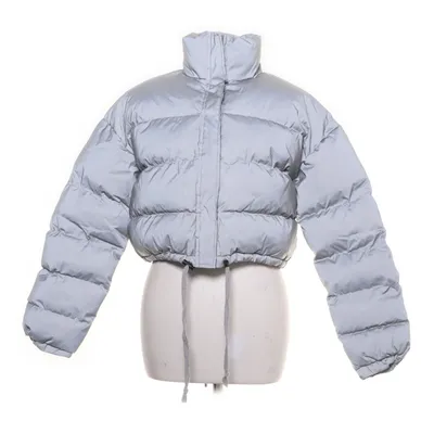 Vinterjacka (Silverfärgad) från PrettyLittleThing Polyester