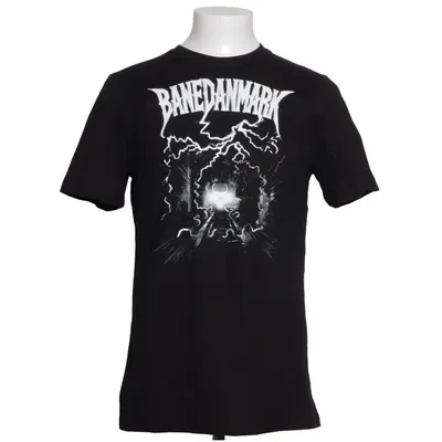 T-shirt (Svart, Vit) från Banedanmark Bomull