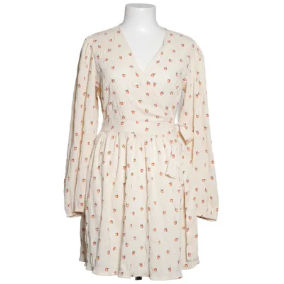 Omlottklänning (Vit, Flerfärgad) från Pigalle Elastan, Polyester