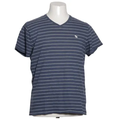 T-shirt (Blå, Vit) från Abercrombie & Fitch Bomull