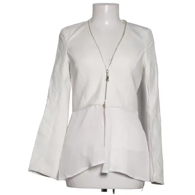 Jacket (White) from Osley Elastane, Polyester