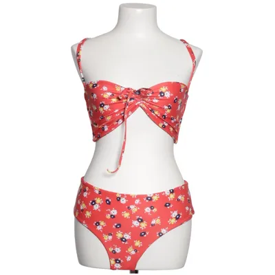 Bikini (Röd, Flerfärgad) från Faithfull the Brand Elastan, Polyamid