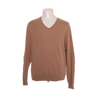 Pullover (Brun) från Massimo Dutti Bomull, Silke