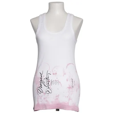 Tank Top (White, Pink) from Division