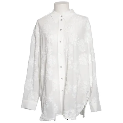 Bluse (Hvid) fra Zero Polyester