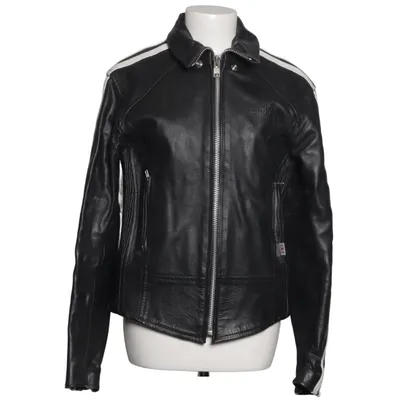 Bikerjacka (Svart, Vit) från Bemz Skinn, Polyester