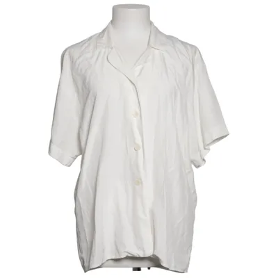 Kortärmad skjorta (Vit) från Lene Sand Polyester, Viskos