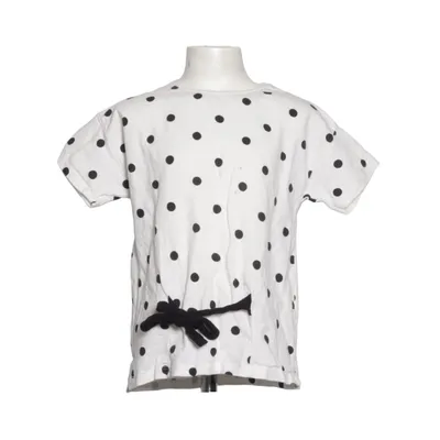 T-shirt (Vit, Svart) från Zara Girls Bomull