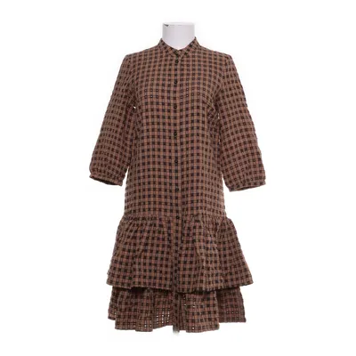 Dress (Brown, Multicolored) from A View Cotton, Polyester