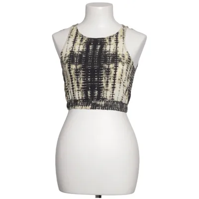 Crop top (Svart, Flerfärgad) från ASOS Viskos