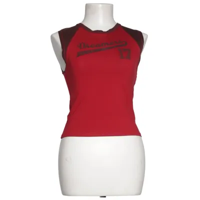 Linne (Röd, Brun) från Tiger Mist Bomull, Elastan